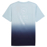 Puma X Hyrox Mens Poly Graphic Tee Blue