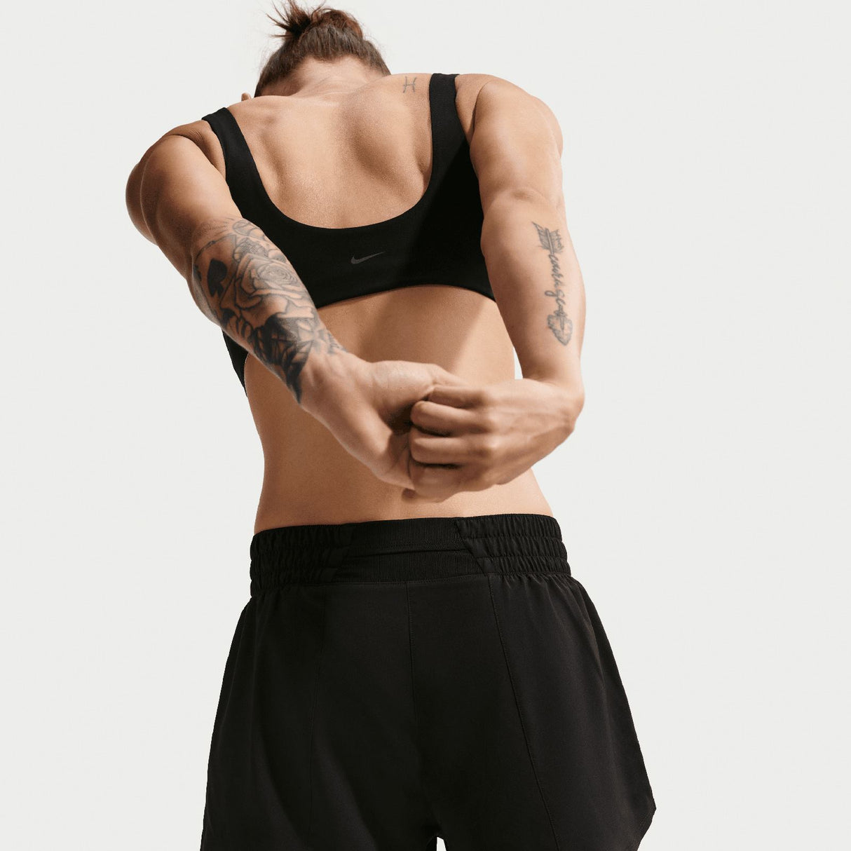 Nike W NK ONE DF HR 3IN 2N1 SHORT Black