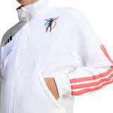adidas Boys JB Hot FZ Top White
