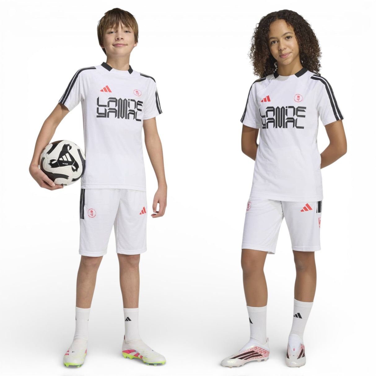 adidas Boys LY Hot Shorts White
