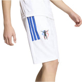 adidas Boys JB Hot Shorts White
