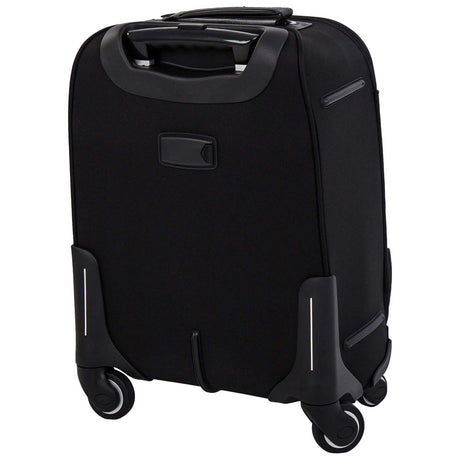Umbro Cabin Four-Wheel Logo Travel Suitcase - Black