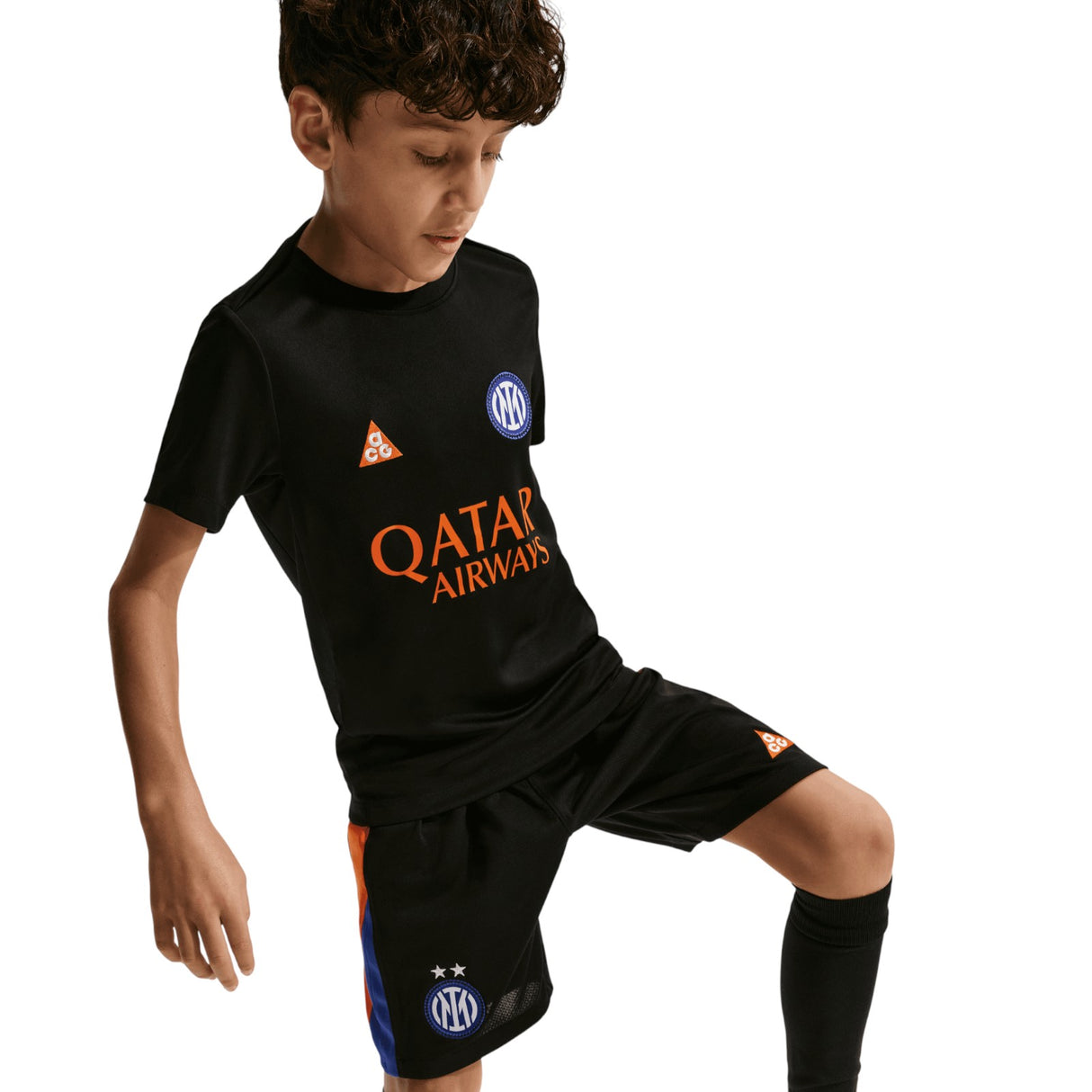 Nike Inter 25 Kids Spl Ed PM Jersey Blk