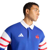 adidas France 25/26 Heritage Polo Blue