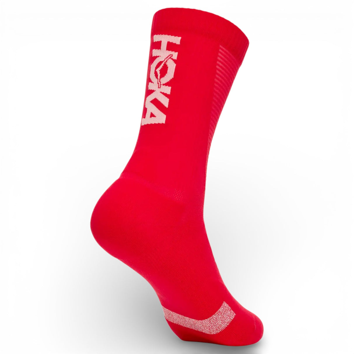 HOKA Race Day Crew Sock Red