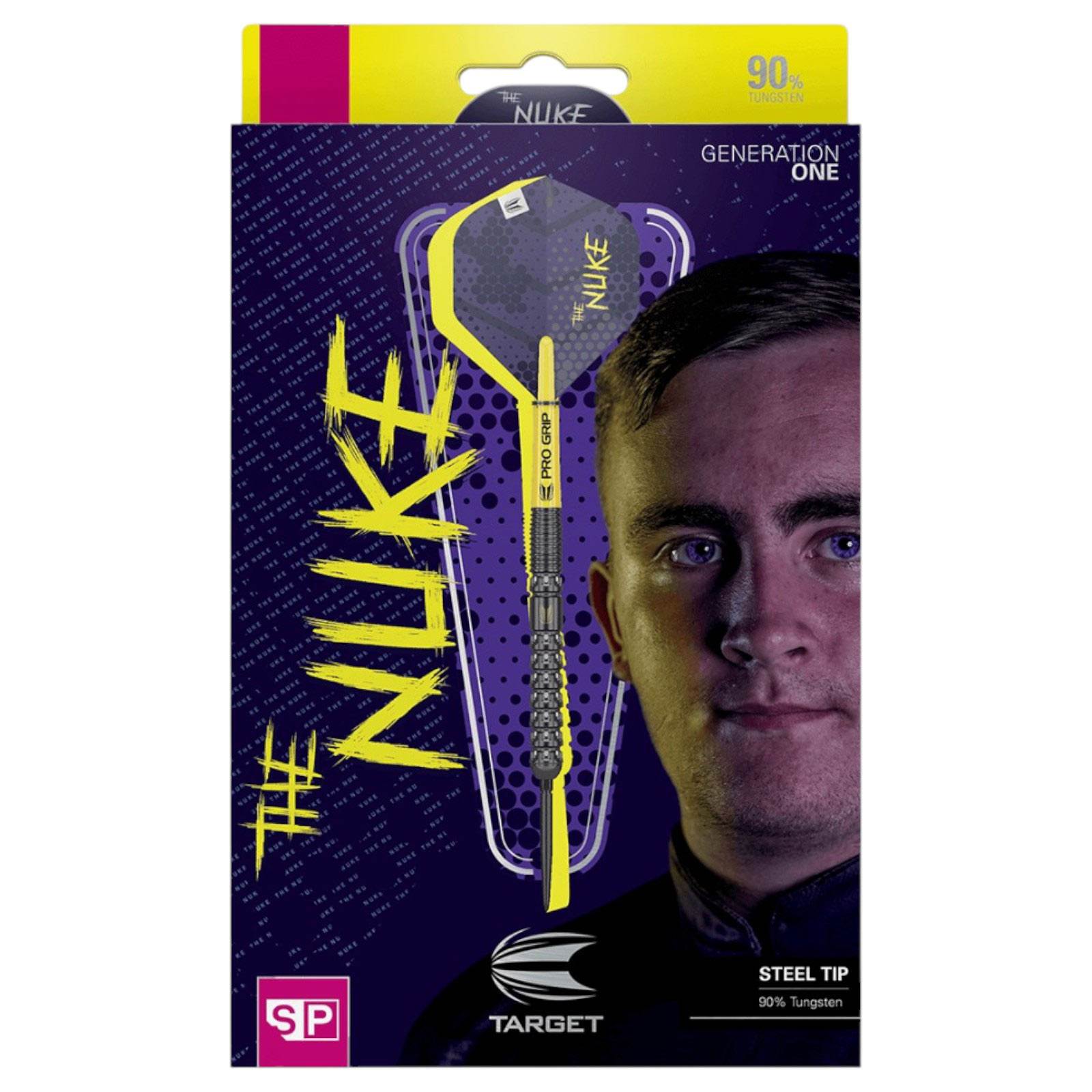 ダーツ TARGET The Nuke Generation One 23g Target Darts Luke Littler 'The Nuke' Generation 1 90% Tungsten 23g Dar