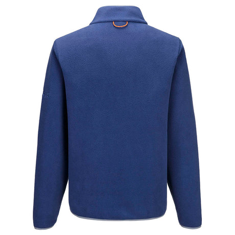 Portwest Mens TICKNOCK Snap HZFleece Blu