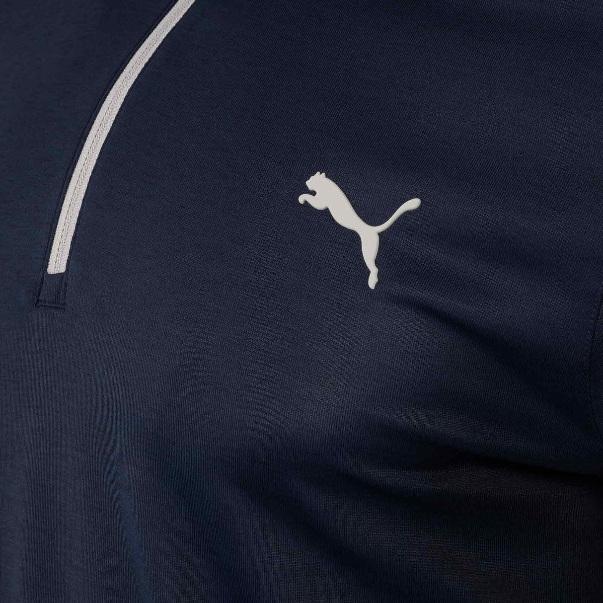 Puma Icon 2.0 Half-Zip Long Sleeve Mens Logo Golf Top