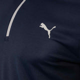 Puma Icon 2.0 Half-Zip Long Sleeve Mens Logo Golf Top