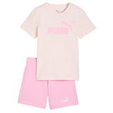 Puma Jr Girls ESS N1 Logo Set PS Pink