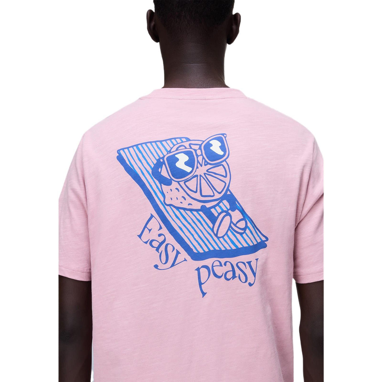 Napapijri Mens S-ELIOR EASY Tee Pink