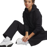 UA Womens Rival Flc Straight Pants Blk