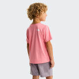 TNF Jr Girls 24/7 Set Coral Pink