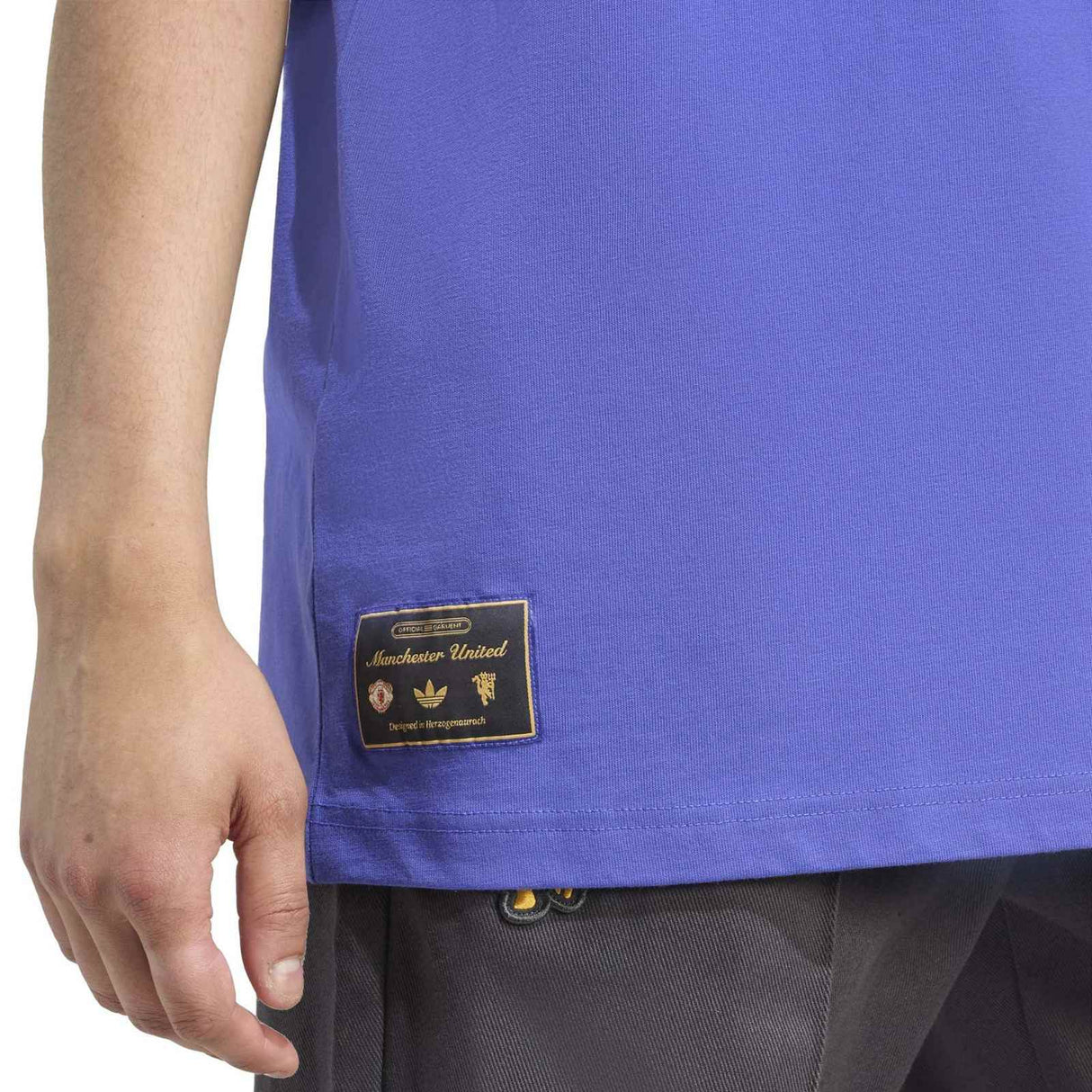 adidas OG MUFC 25 Icon Tee Purple