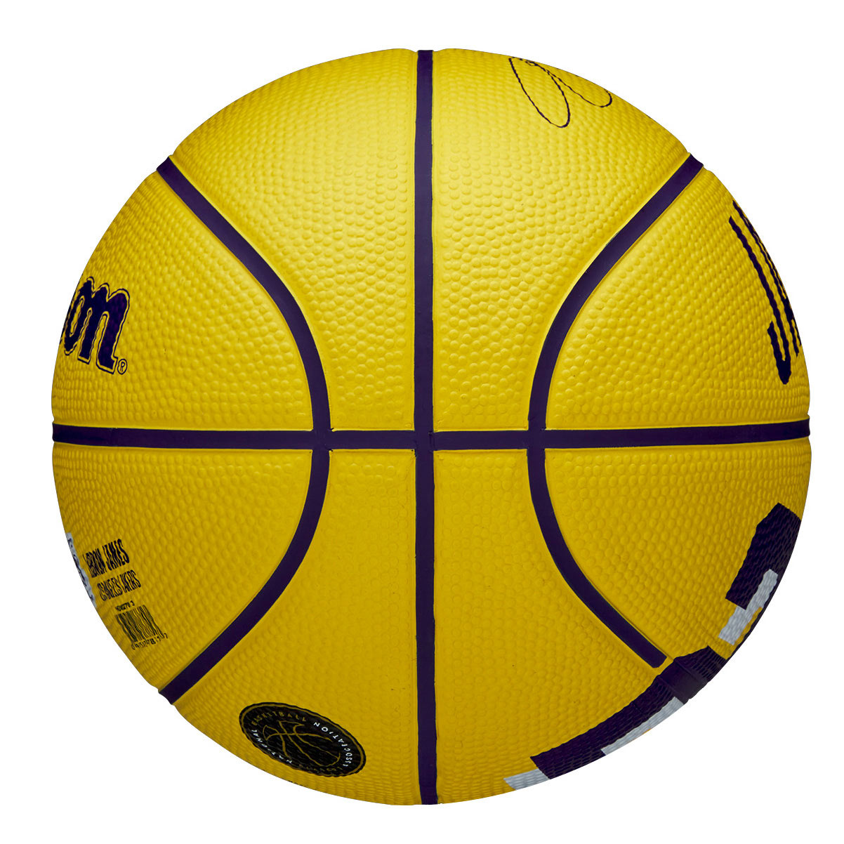 WILSON NBA ICON MINI LEBRON Yellow