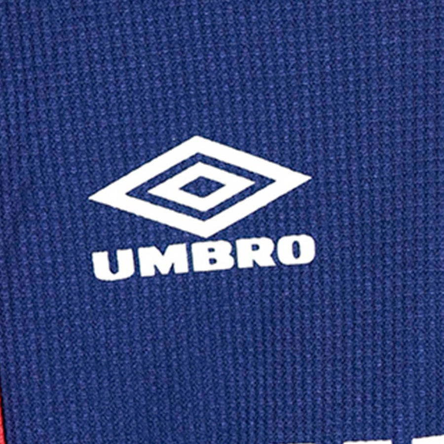 Umbro M Panelled LS Jersey Blue