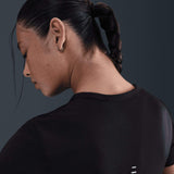 NIKE TEMPO SWSH HBR DF SS WMNS TOP BLACK