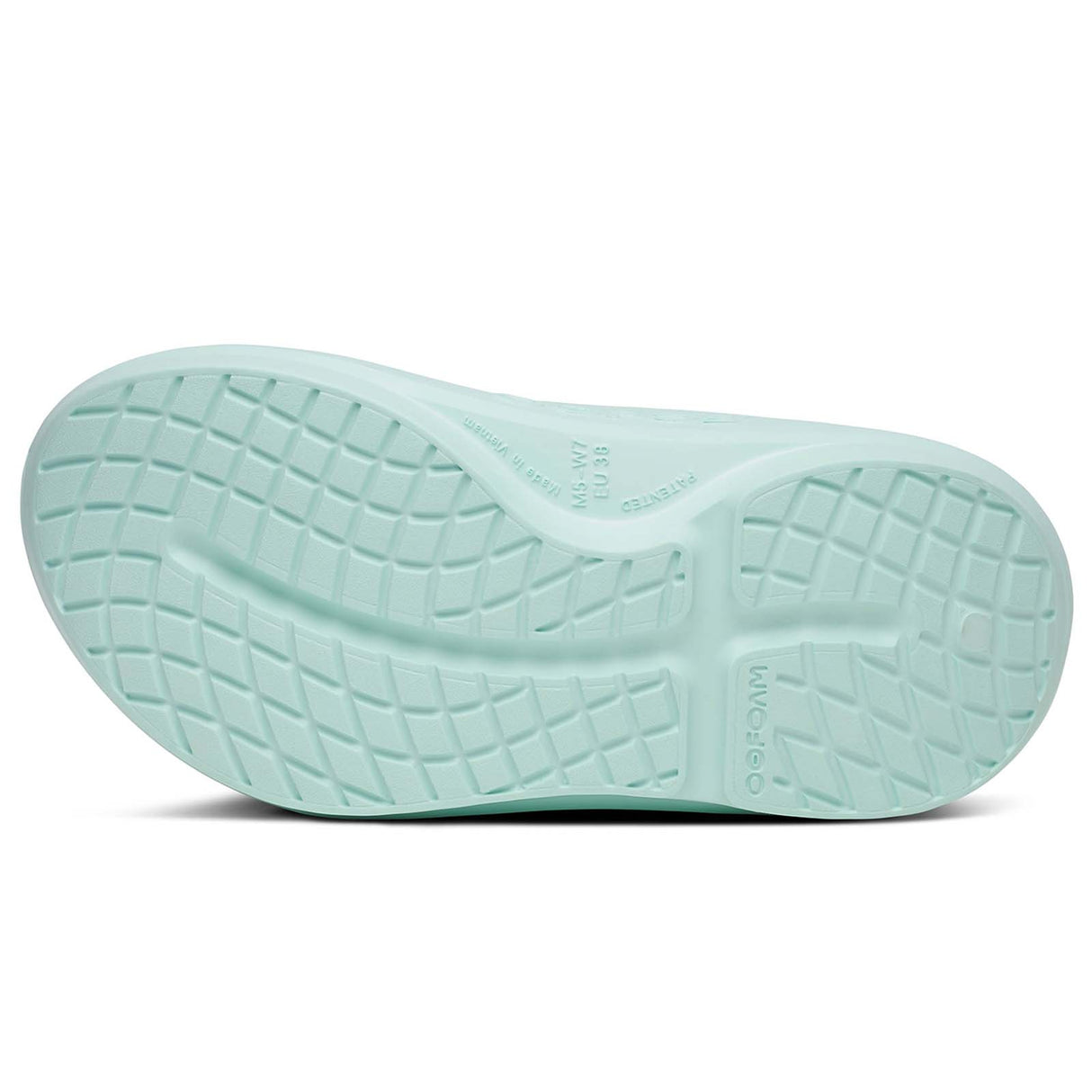 Oofos Originals Plus Sandal Mint