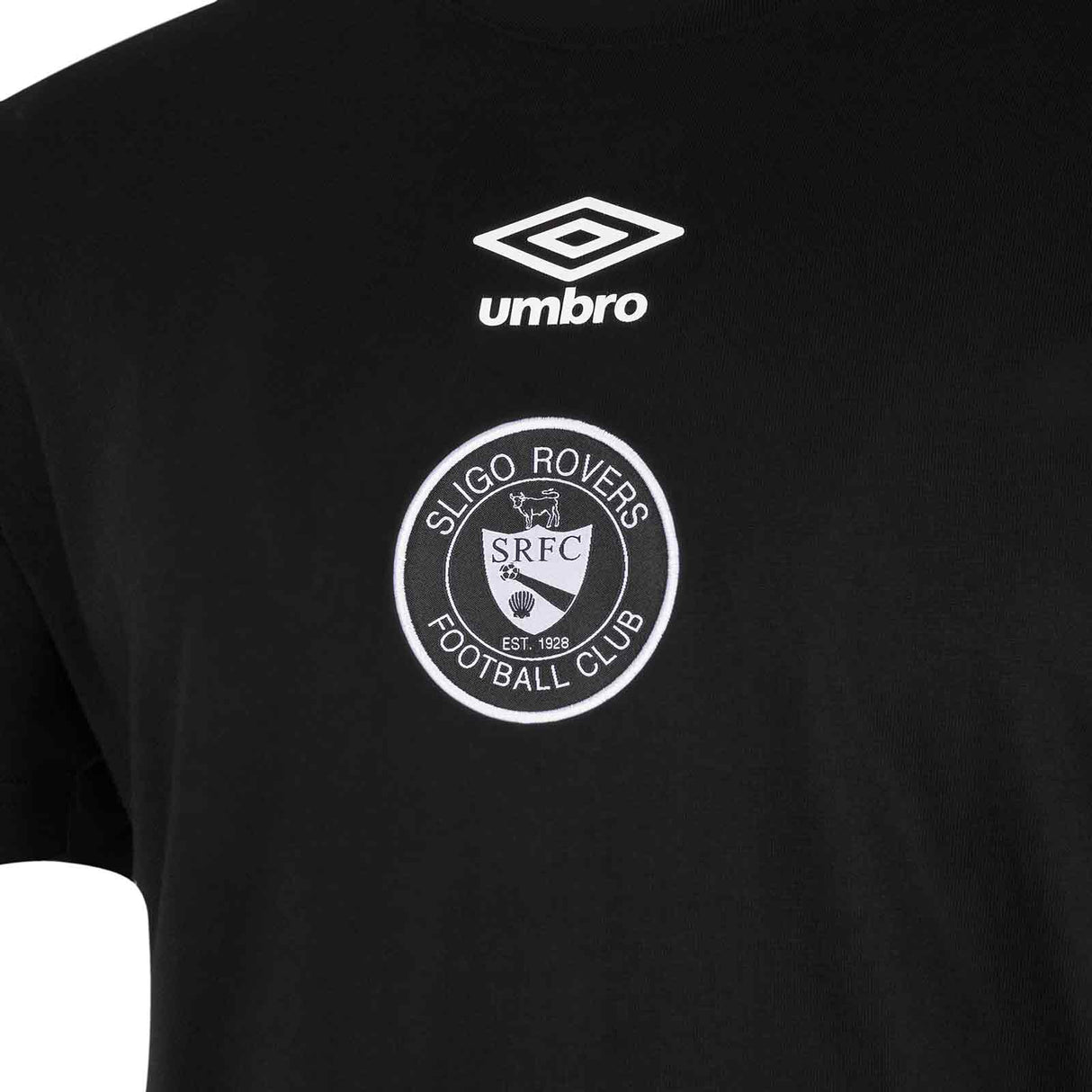 UMBRO Sligo Rovers 26 Cotton Tee Black