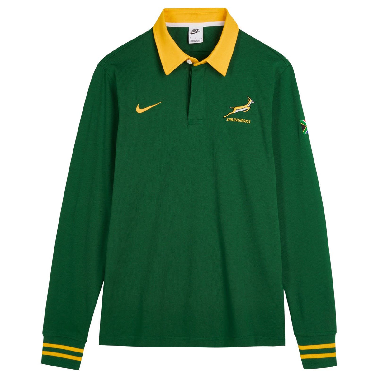 NIKE SPRINGBOKS MENS LS JERSEY HM Green