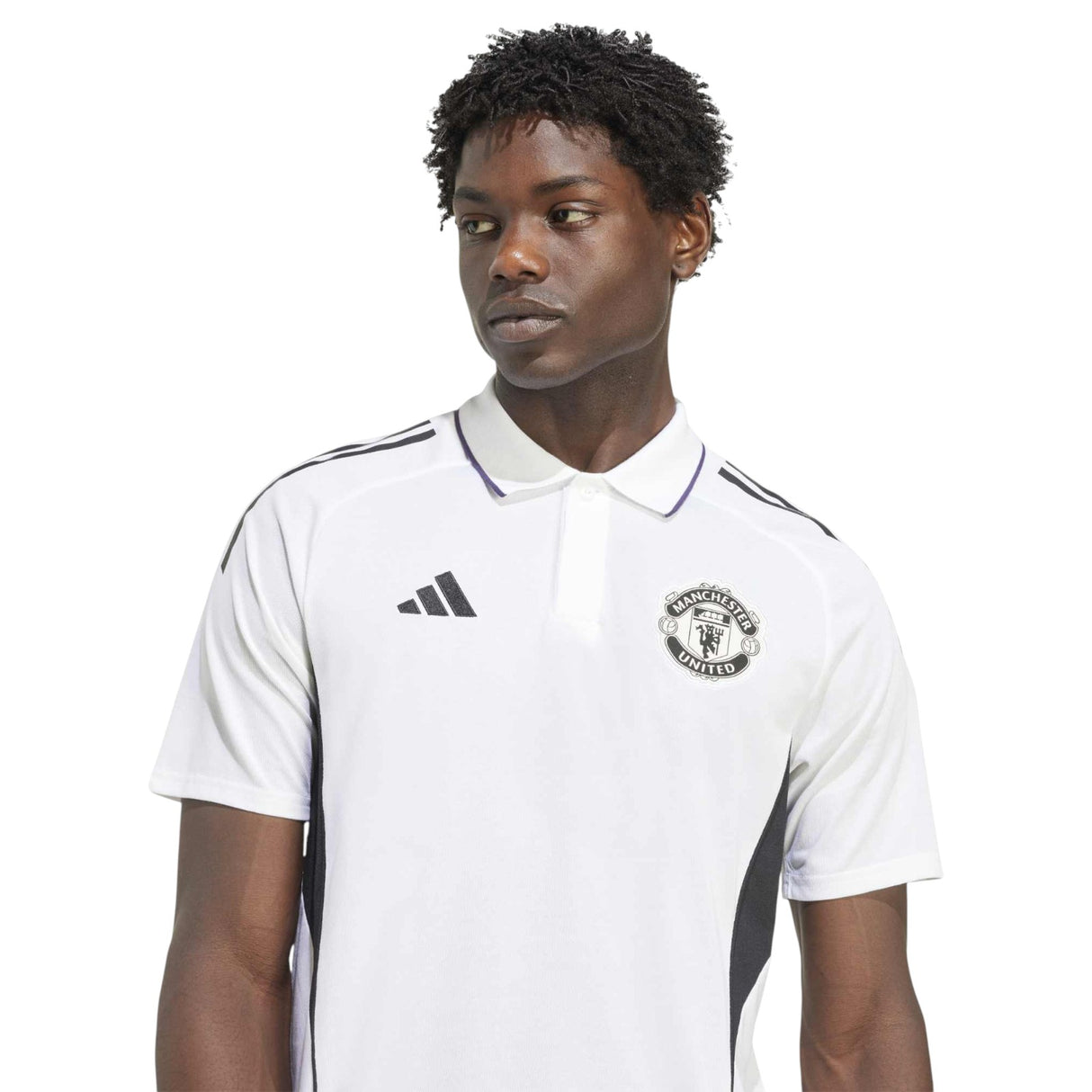 adidas Manchester United Football Tiro 2025/26 Adults Polo Shirt