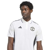 adidas Manchester United Football Tiro 2025/26 Adults Polo Shirt