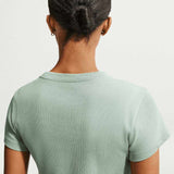 NIKE NSW RIB TGHT SS TEE WMS Green