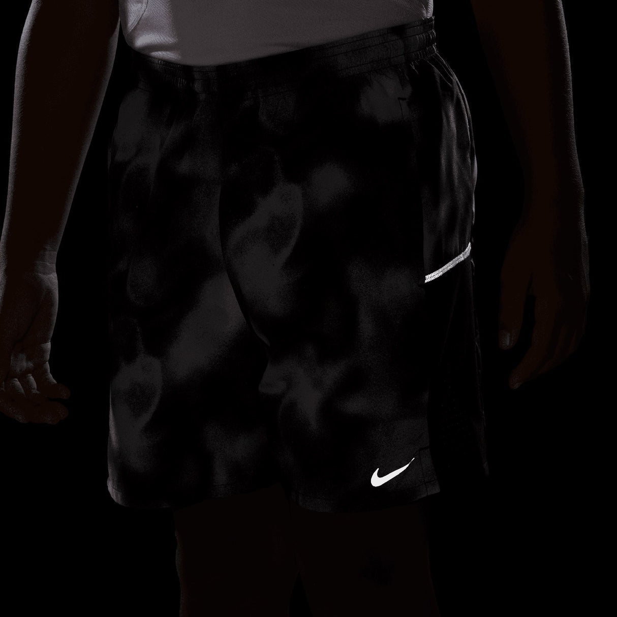 Nike Boys DF MILER SHORT NOVELTY Black