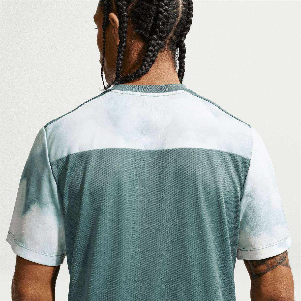 Nike Mens DF ACD+ SS TOP GX AOP Green