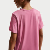 NIKE GIRLS DF ONE STD SS TOP HBR Pink
