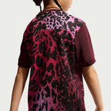 NIKE NU GIRLS DF ACD25 TOP SS Maroon