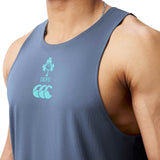 Canterbury IRFU Poly Train Singlet Blue