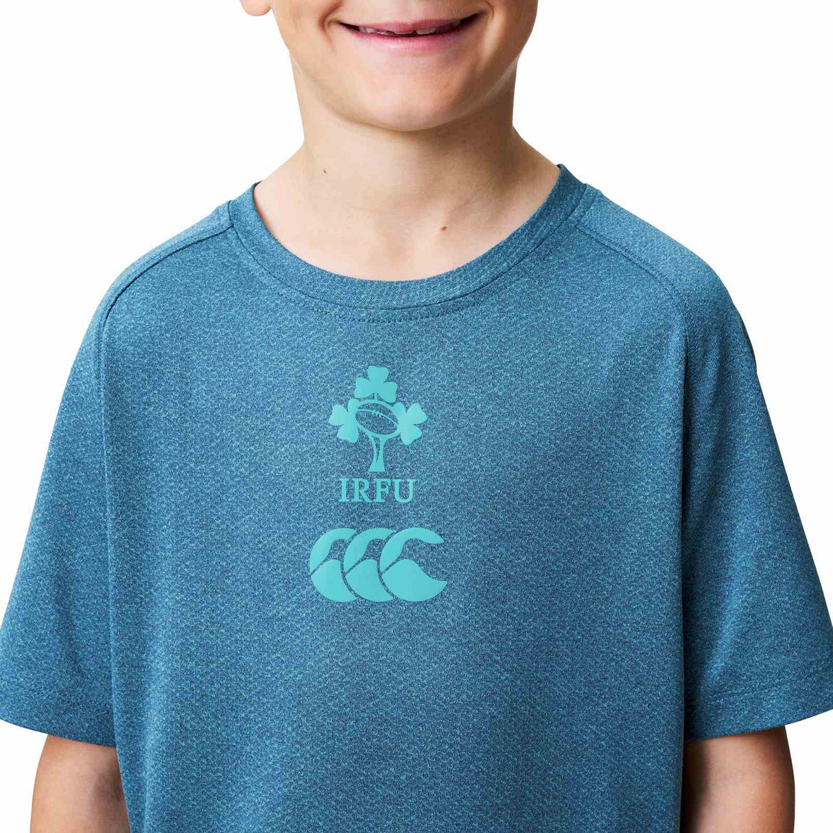 Canterbury IRFU Kids Elite Trn Tee Blue