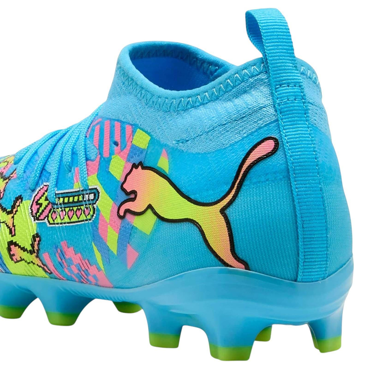 Puma Kids Future 9 Match Lvl Up FG Blue