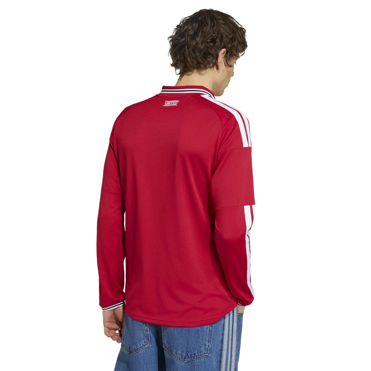 adidas MUFC 26 Home LS Jersey Red