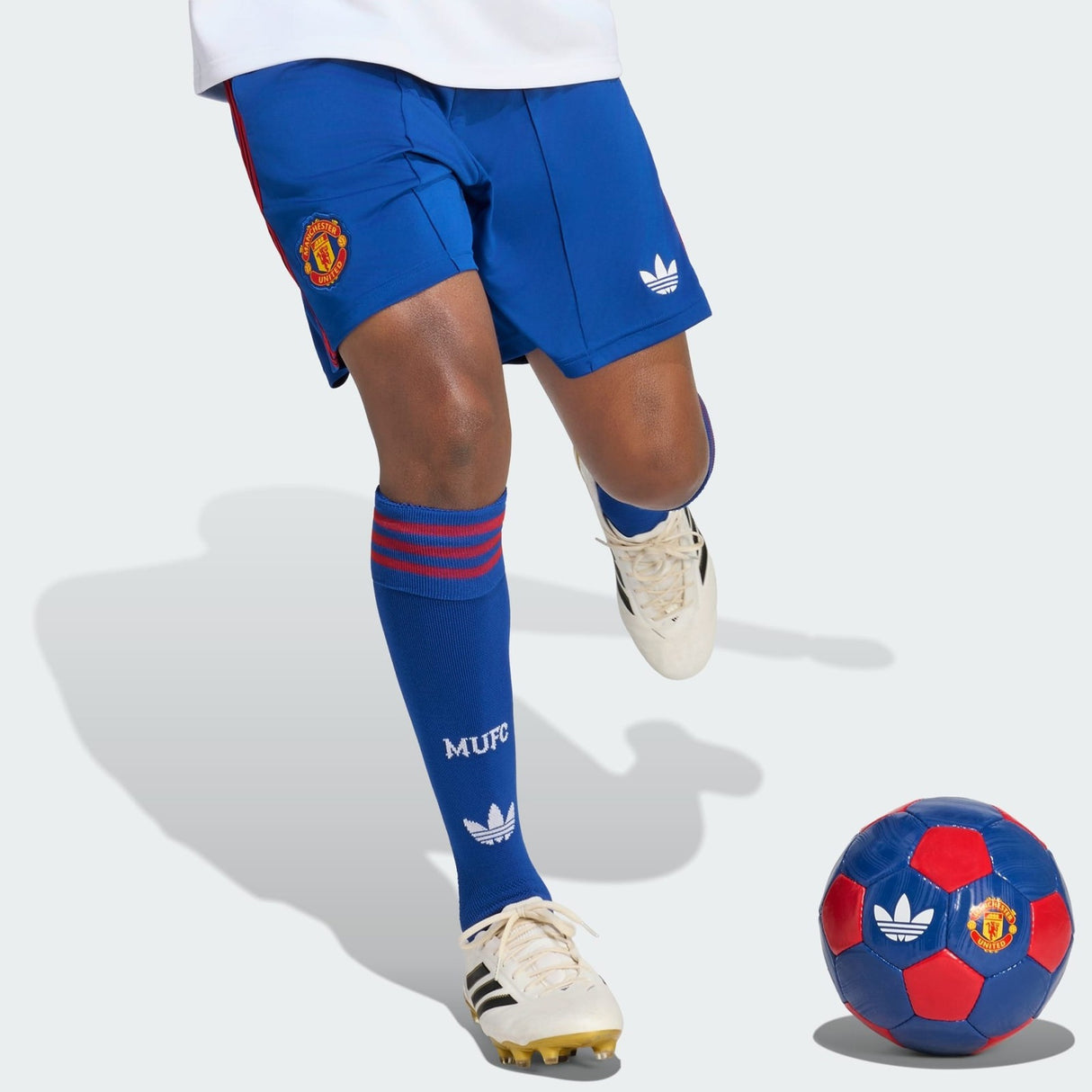 adidas OG MUFC 26 Away Shorts Blue
