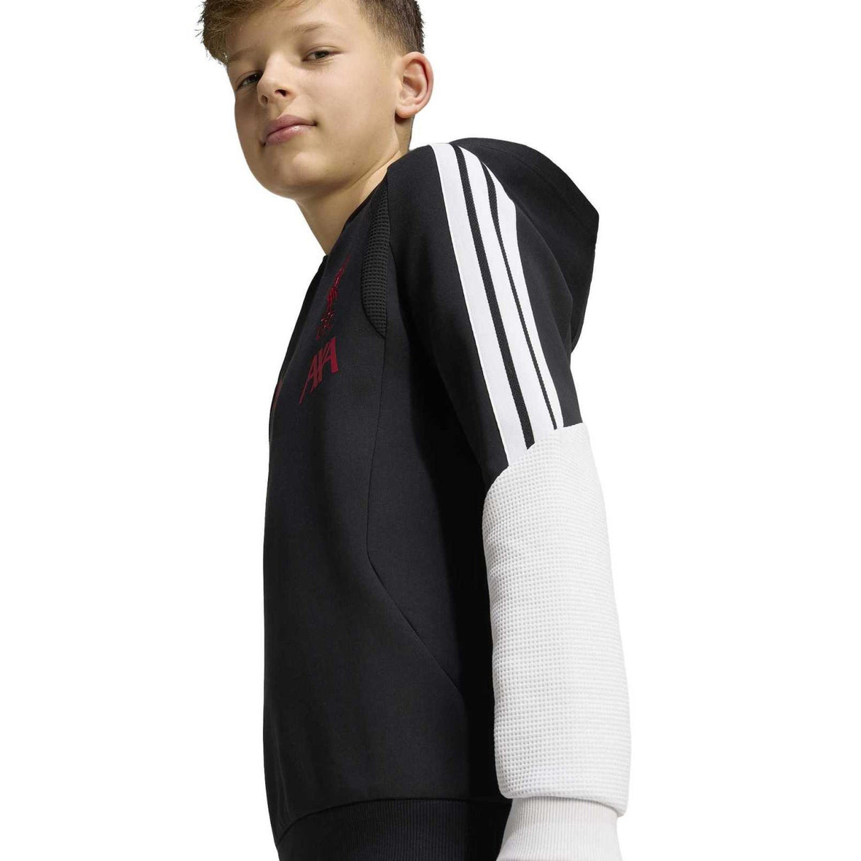 adidas LFC 26 Kids Hoodie Black