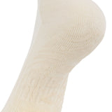 BAHE Studio Grippy Crew Socks 2Pk White