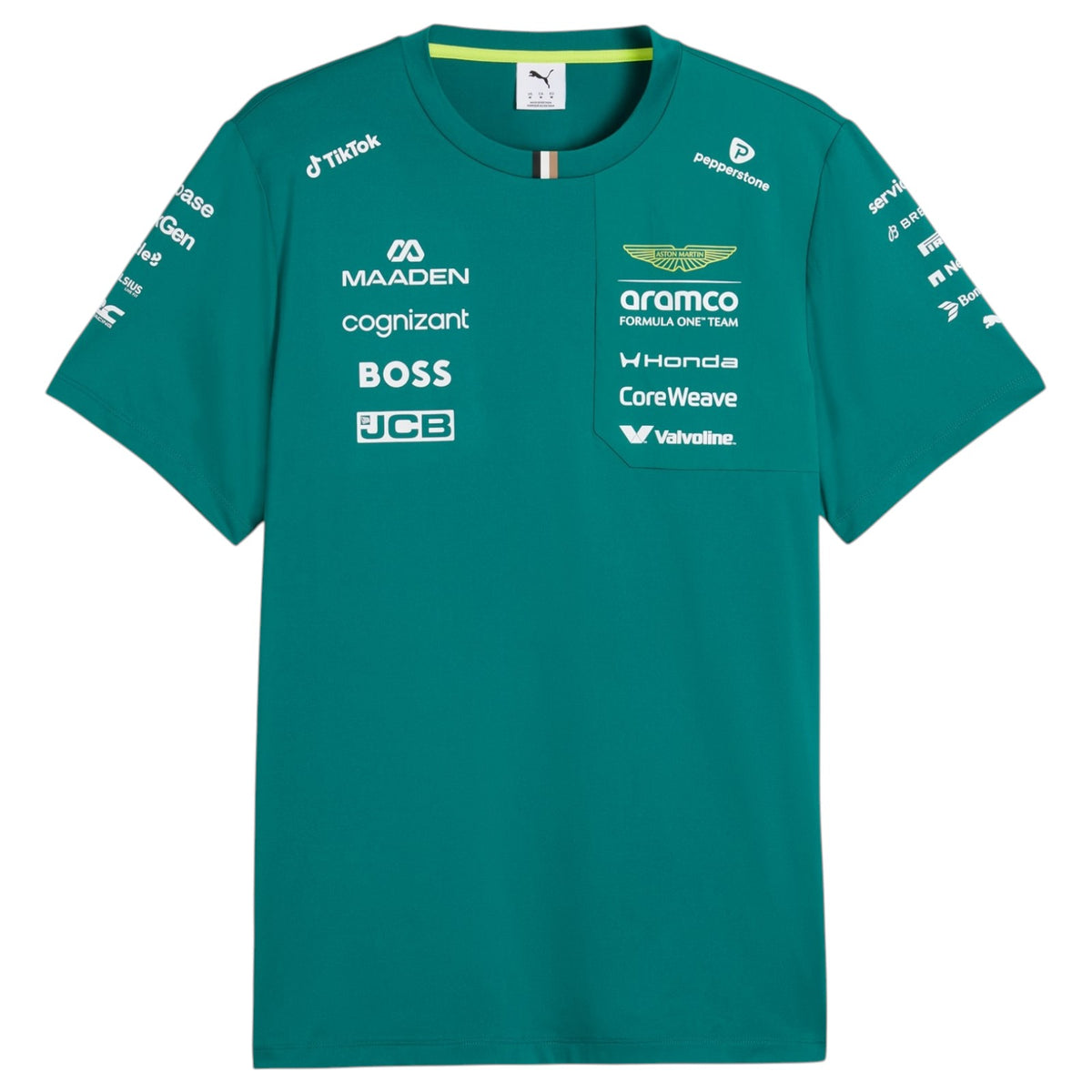 Puma AMF1 Replica T Shirt Green