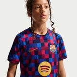 Nike FCB 26 Kids Home PM Jersey Red