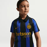Nike Inter 26 Kids Home Jersey Blue