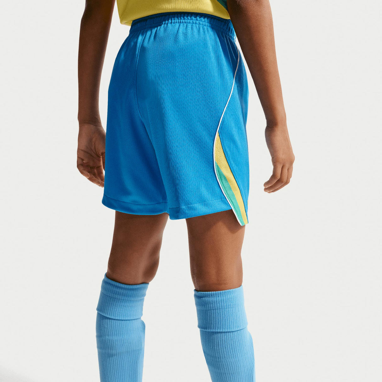 Nike Brazil WC26 Kids Home Shorts Blue