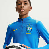 Nike Brazil WC26 Kid Strk Drill Top Blue