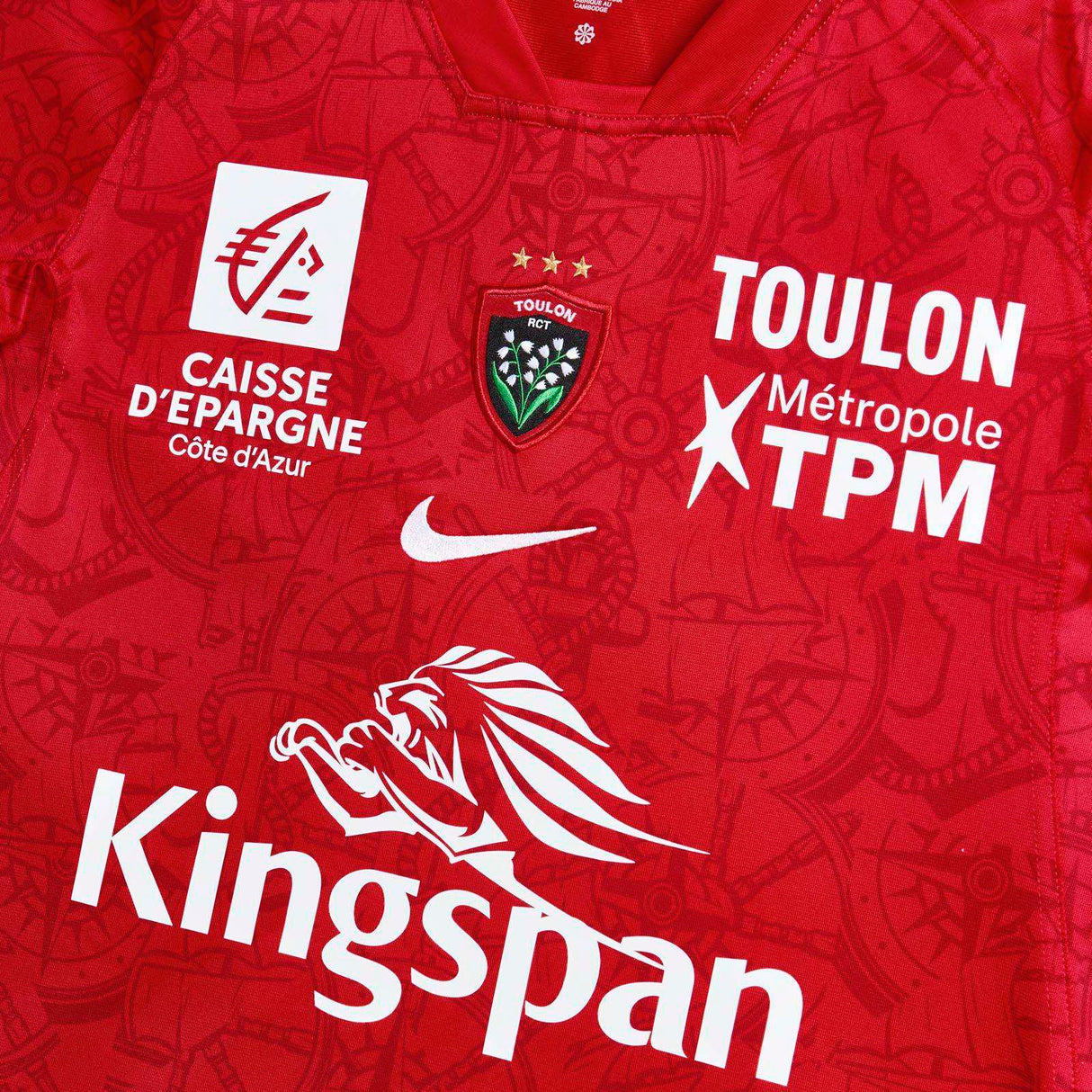 Nike RC Toulon 2026 Rugby Home Stadium Mens Jersey