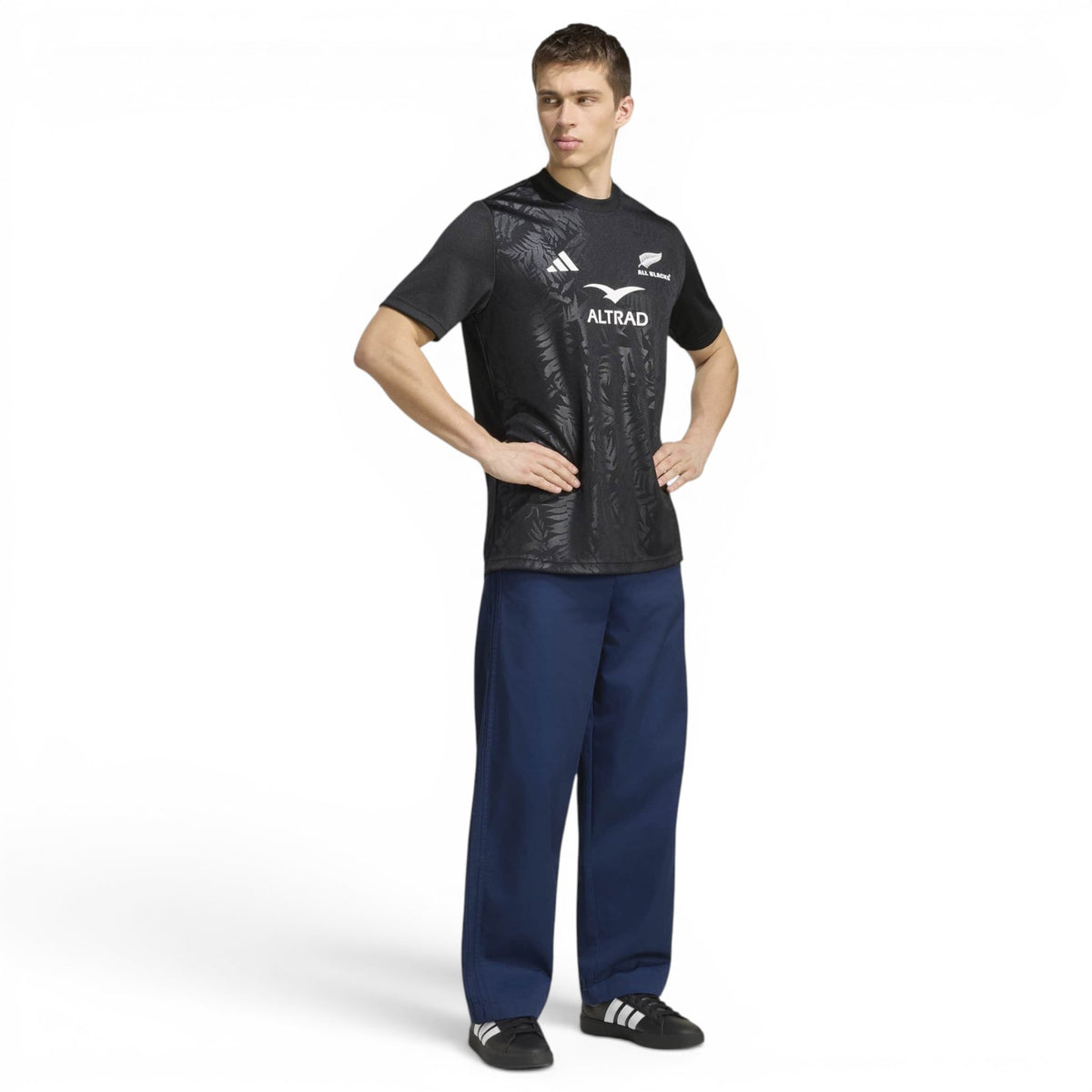 adidas All Blacks GR Supporter Tee Black