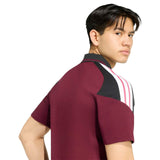 adidas All Blacks Training Polo Maroon