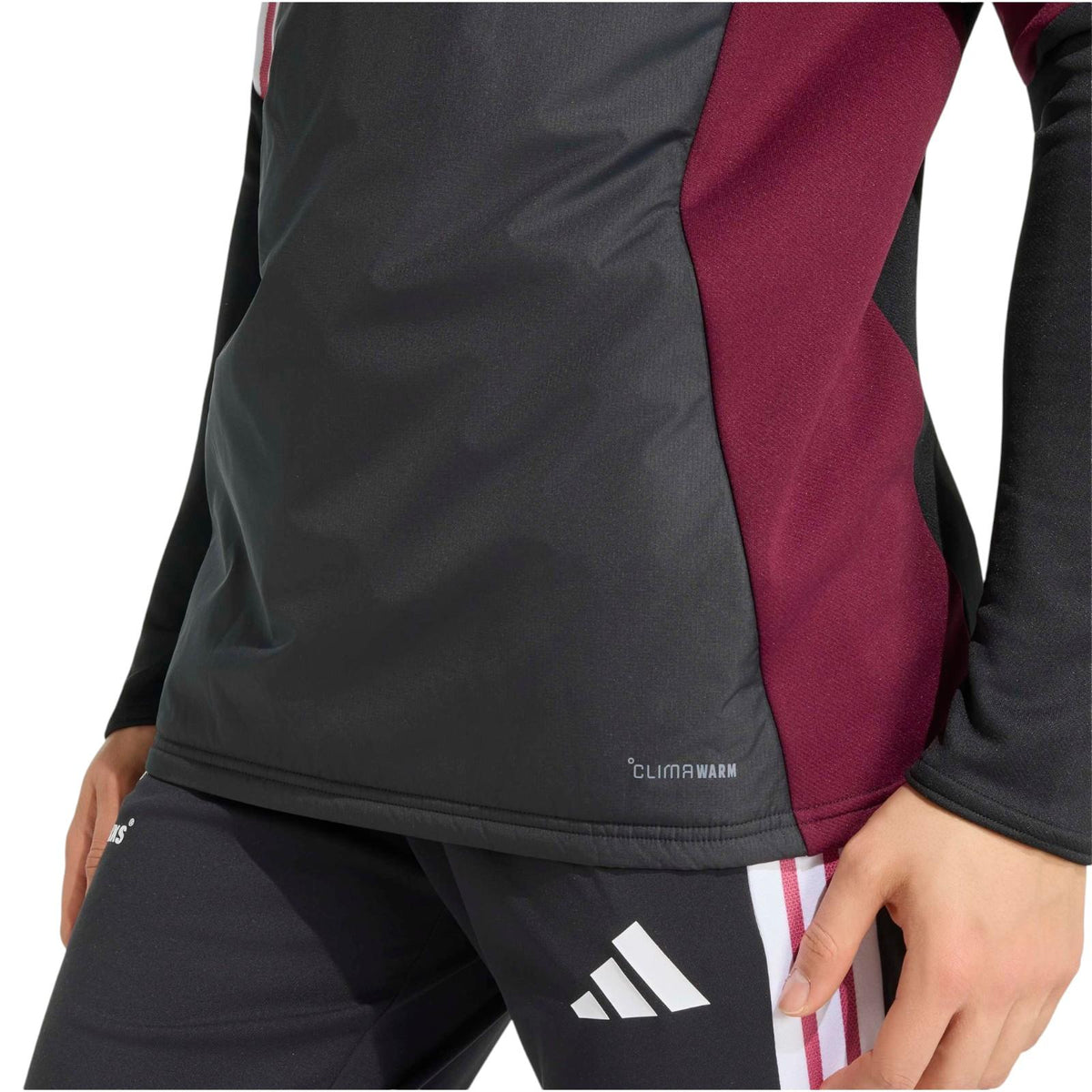 adidas All Blacks Mens Winter QZ Top Blk
