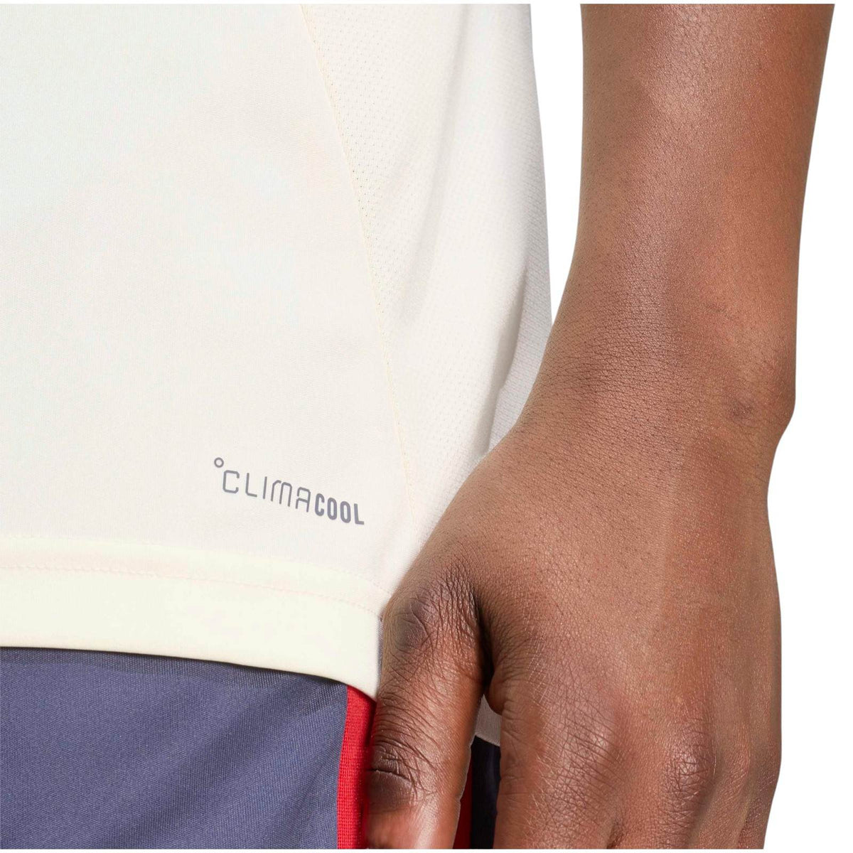 adidas Mens France Perf Tee White