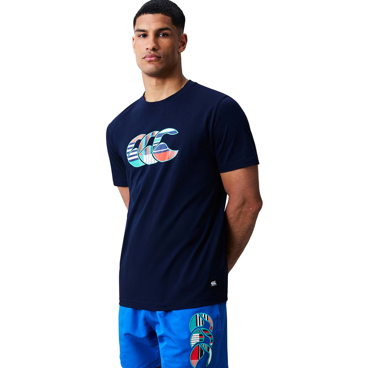 Canterbury Mens Uglies Logo Tee Navy