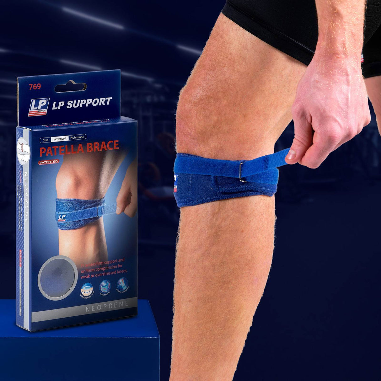 LP Patella Brace Blue